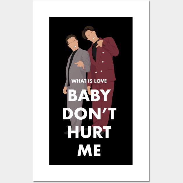 What is love, Baby Don't Hurt Me Wall Art by BodinStreet